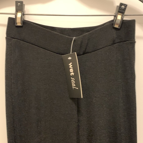 NWT Wet Seal black flare XS pants - Picture 2 of 4